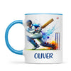 Custom Kids Cricket Mug β Personalised Name Gift for Young Cricket Fans