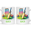 Personalised Kids Cricket Mug with Name β Custom Cricket Gift for Young Players