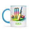 Personalised Kids Cricket Mug with Name β Custom Cricket Gift for Young Players