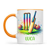 Personalised Kids Cricket Mug with Name β Custom Cricket Gift for Young Players