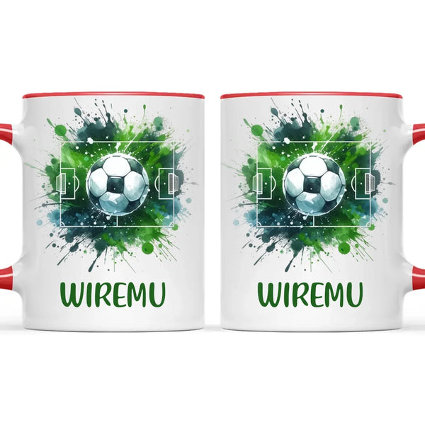Personalised Soccer Mug with Name β Perfect Gift for Young Football Fans