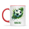 Custom Kids Soccer Mug β Personalised Gift for Future Football Stars
