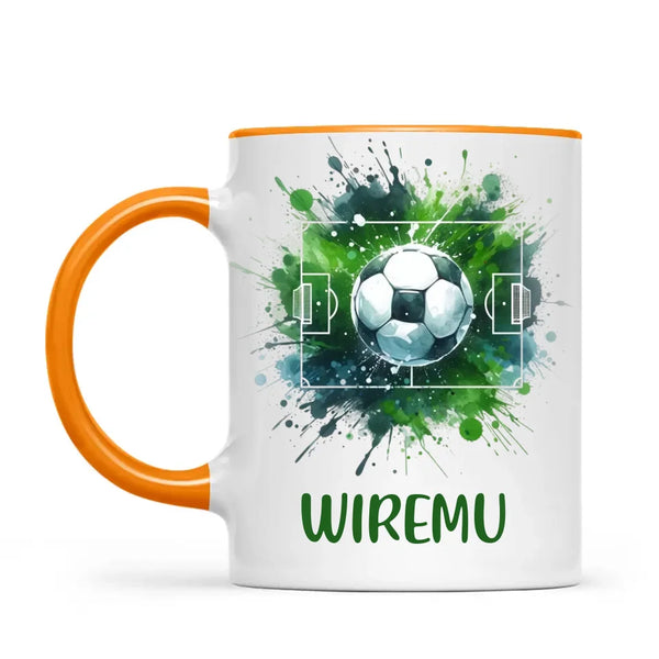 Personalised Soccer Mug with Name β Perfect Gift for Young Football Fans