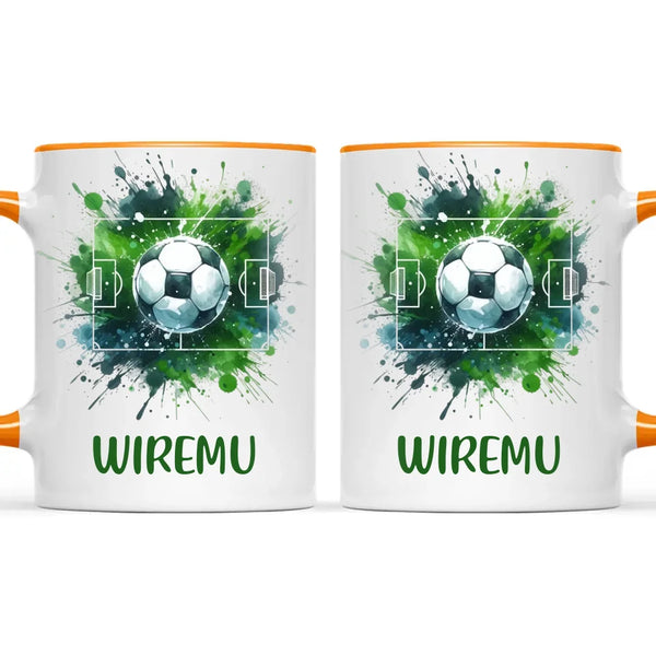 Personalised Soccer Mug with Name β Perfect Gift for Young Football Fans