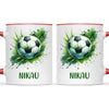 Custom Kids Soccer Mug β Personalised Gift for Future Football Stars
