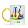 Personalised Kids Cricket Mug with Name β Custom Cricket Gift for Young Players
