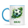 Custom Kids Soccer Mug β Personalised Gift for Future Football Stars
