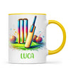 Personalised Kids Cricket Mug with Name β Custom Cricket Gift for Young Players