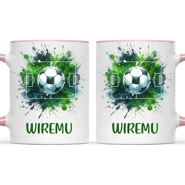 Personalised Soccer Mug with Name β Perfect Gift for Young Football Fans