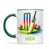 Personalised Kids Cricket Mug with Name β Custom Cricket Gift for Young Players
