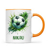 Custom Kids Soccer Mug β Personalised Gift for Future Football Stars