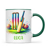 Personalised Kids Cricket Mug with Name β Custom Cricket Gift for Young Players