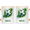 Custom Kids Soccer Mug β Personalised Gift for Future Football Stars