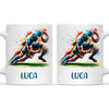 Personalised Kids Rugby Mug with Name β Custom Rugby Gift for Young Players