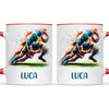 Personalised Kids Rugby Mug with Name β Custom Rugby Gift for Young Players