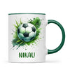 Custom Kids Soccer Mug β Personalised Gift for Future Football Stars