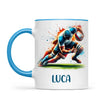 Personalised Kids Rugby Mug with Name β Custom Rugby Gift for Young Players