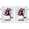Personalised Kids Soccer Mug with Name β Custom Football Gift for Young Players