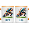 Personalised Kids Rugby Mug with Name β Custom Rugby Gift for Young Players