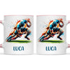 Personalised Kids Rugby Mug with Name β Custom Rugby Gift for Young Players