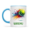 Personalised Kids Tennis Mug with Name β Custom Tennis Gift for Young Players