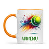 Personalised Kids Tennis Mug with Name β Custom Tennis Gift for Young Players