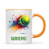 Personalised Kids Tennis Mug with Name β Custom Tennis Gift for Young Players
