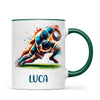Personalised Kids Rugby Mug with Name β Custom Rugby Gift for Young Players