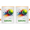 Personalised Kids Tennis Mug with Name β Custom Tennis Gift for Young Players
