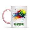 Personalised Kids Tennis Mug with Name β Custom Tennis Gift for Young Players
