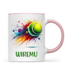 Personalised Kids Tennis Mug with Name β Custom Tennis Gift for Young Players