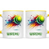 Personalised Kids Tennis Mug with Name β Custom Tennis Gift for Young Players