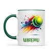 Personalised Kids Tennis Mug with Name β Custom Tennis Gift for Young Players