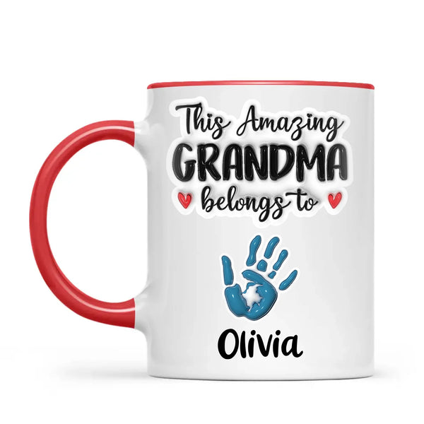 This Awesome Grandma Belongs To Mug