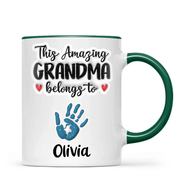 This Awesome Grandma Belongs To Mug