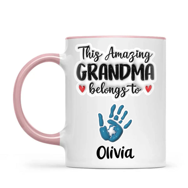 This Awesome Grandma Belongs To Mug