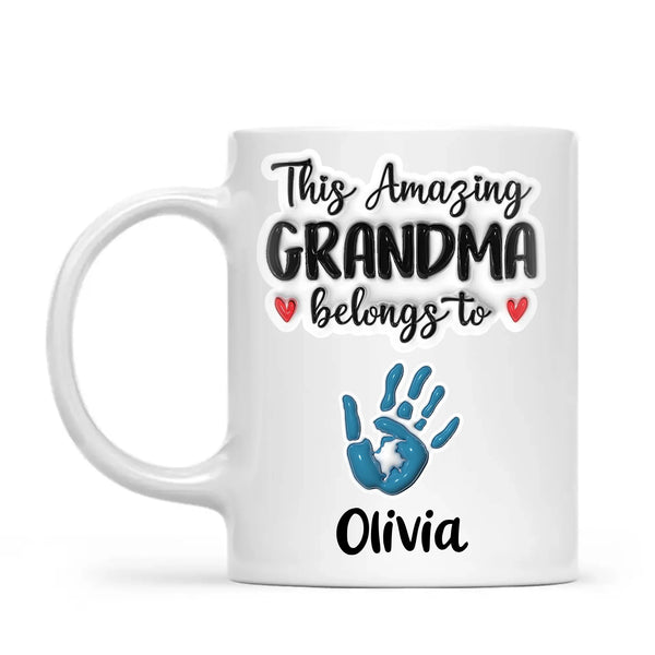 This Awesome Grandma Belongs To Mug