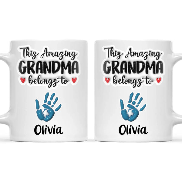 This Awesome Grandma Belongs To Mug