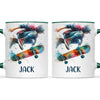Custom Skateboarding Mug for Kids β Personalised Street Style Gift