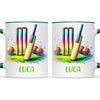 Personalised Kids Cricket Mug with Name β Custom Cricket Gift for Young Players