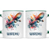 Personalised Kids Skateboarding Mug β Custom Name Gift for Young Skaters