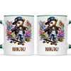 Personalised Kids Skateboarding Mug β Custom Urban Teddy Bear Design