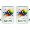 Personalised Kids Tennis Mug with Name β Custom Tennis Gift for Young Players