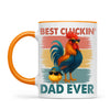 Personalised Best Cluckin’ Dad Ever Mug – Add Up to 6 Kids | Custom Father's Day Gift NZ