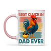Personalised Best Cluckin’ Dad Ever Mug – Add Up to 6 Kids | Custom Father's Day Gift NZ