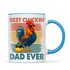 Personalised Best Cluckin’ Dad Ever Mug – Add Up to 6 Kids | Custom Father's Day Gift NZ