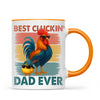 Personalised Best Cluckin’ Dad Ever Mug – Add Up to 6 Kids | Custom Father's Day Gift NZ
