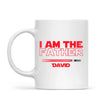 Personalised “I Am Their Father” Mug – Custom Sci-Fi Dad Gift with Colourful Space Swords (11oz)
