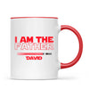 Personalised “I Am Their Father” Mug – Custom Sci-Fi Dad Gift with Colourful Space Swords (11oz)