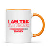 Personalised “I Am Their Father” Mug – Custom Sci-Fi Dad Gift with Colourful Space Swords (11oz)
